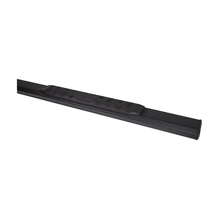 Trailfx NERF BAR OVAL 4 12 With Step Pads 412 Inch Hexagonal Straight Powder Coated Titanium Black A AL4018B
